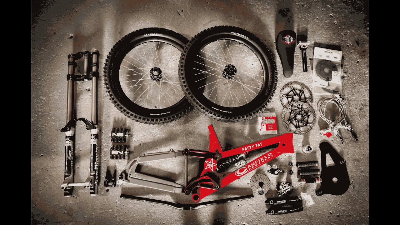 Retro Downhill Build! Canfield Fatty Fat & Marzocchi Super Monster! The Huck Machine!