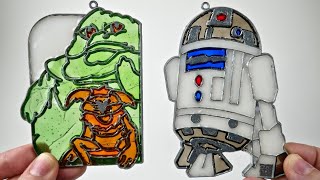 Lets make a vintage Star Wars stained glass suncatcher! @MightyJabbasCollection