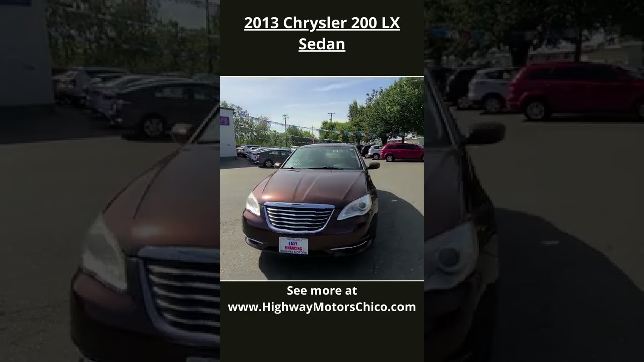 2013 Chrysler 200 LX Sedan