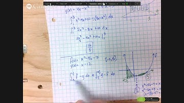 Calculus 6.1 area between curves