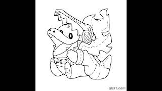 23 🔥 Fuecoco Pokemon Coloring Pages – Free Printable Scarlet & Violet Coloring Sheets #coloringpages