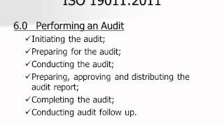 Full ISO 19011:2011 Auditor Training News