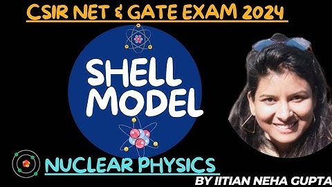 Shell model| Spin & Parity| Nuclear physics| Csir net and Gate exam| upsc geoscientist