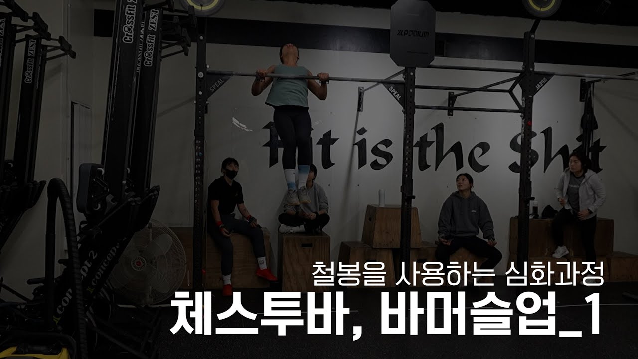 철봉 심화과정 체스투바,바머슬업_상 // Road to Chest to bar,Bar muscle up