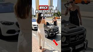 Which SUV Would You Drive in Dubai? 🔥🏜️🚗 #shorts #car #automobile #dubai #suv #offroad #viral