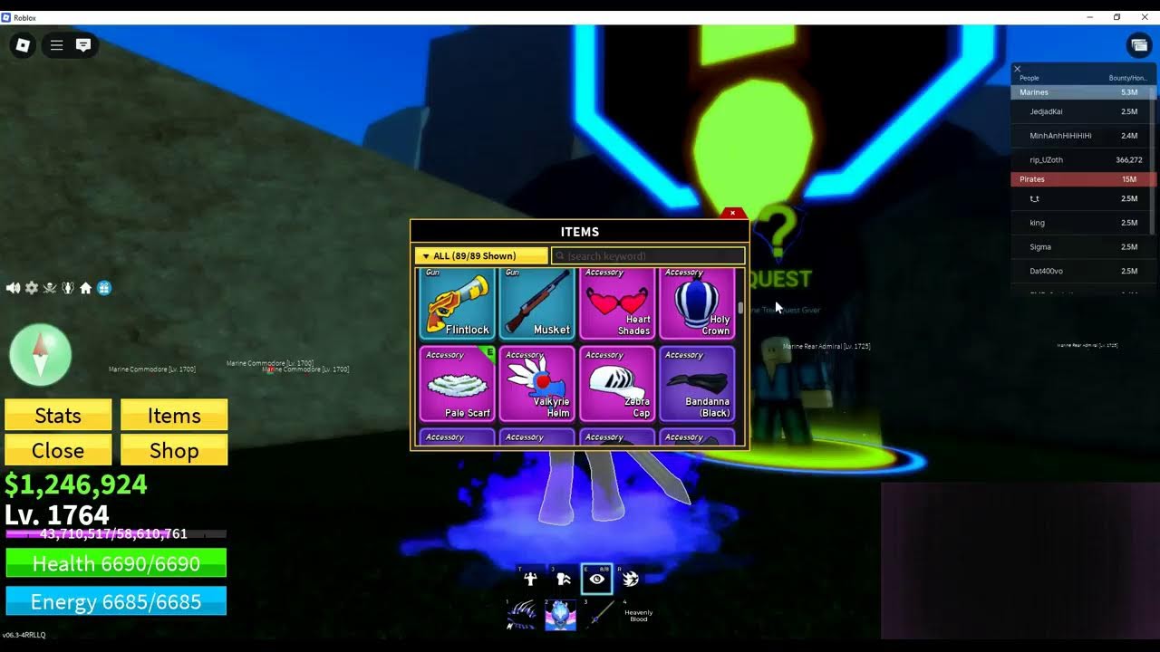 🔴LIVE! Blox Fruits