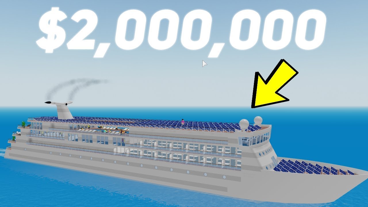 2 000 000 Ship Build Roblox Cruise Ship Tycoon Youtube - roblox cruise ship tycoon infinite