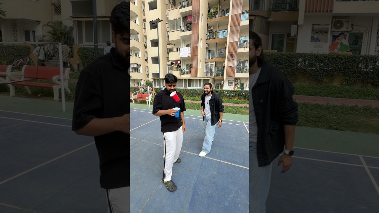 Catch The Glass Challenge With Dushyant 😂 #Shorts #ytshorts #Teratrigun