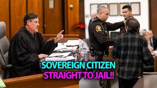 Sovereign Citizen Refuses To Answer The Question—Gets Sent Straight To Jail In 10 Minutes!