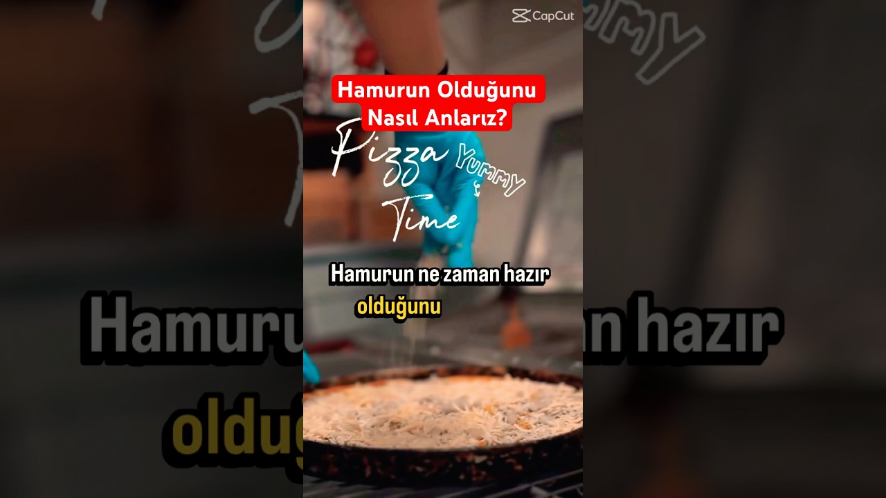 Hamurunun Ne Zaman Olduğunu Anlarsın? #pratikbilgiler #püfnoktaları #yemektarifi #hamurişi #pizza