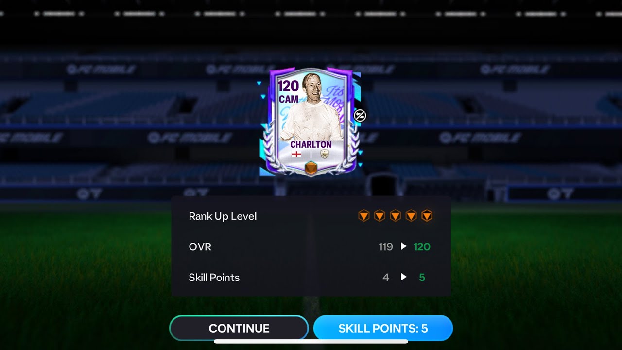 FC MOBILE VN: Claim Bobby Charlton Festive Fixtures Icon Player 115 OVR and Max Rank Up !!!