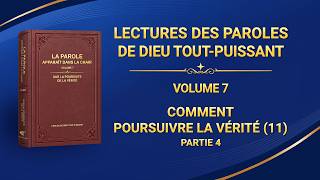 Lectures de La Parole, vol. 7 : Sur la poursuite de la vérité