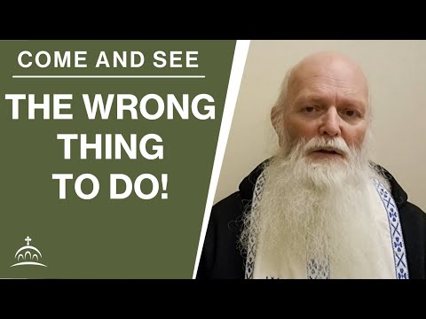 The Wrong Thing to Do (w/ Fr. Philip Hall)