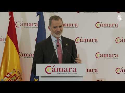Palabras de Su Majestad el Rey en el pleno extraordinario de la C&aacute;mara de Comercio de Espa&ntilde;a