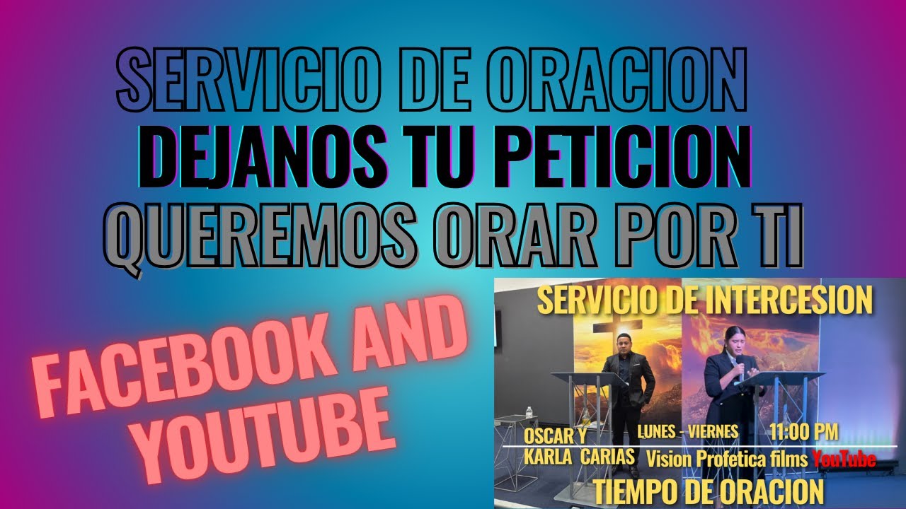 Tiempo de Oracion #adoración - YouTube