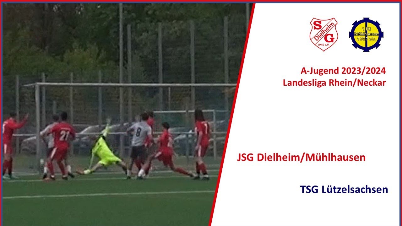 JSG Dielheim/Mühlhausen - TSG Lützelsachsen - 2:0 (2:0) 20. April 2024 A-Jugend Landesliga