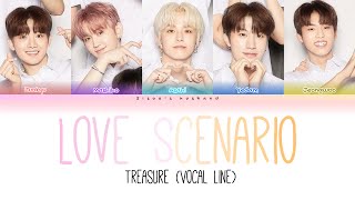 Love Scenario (사랑을 했다) - TREASURE (Vocal Line) [Color Coded Lyrics/Han/Rom/Eng]
