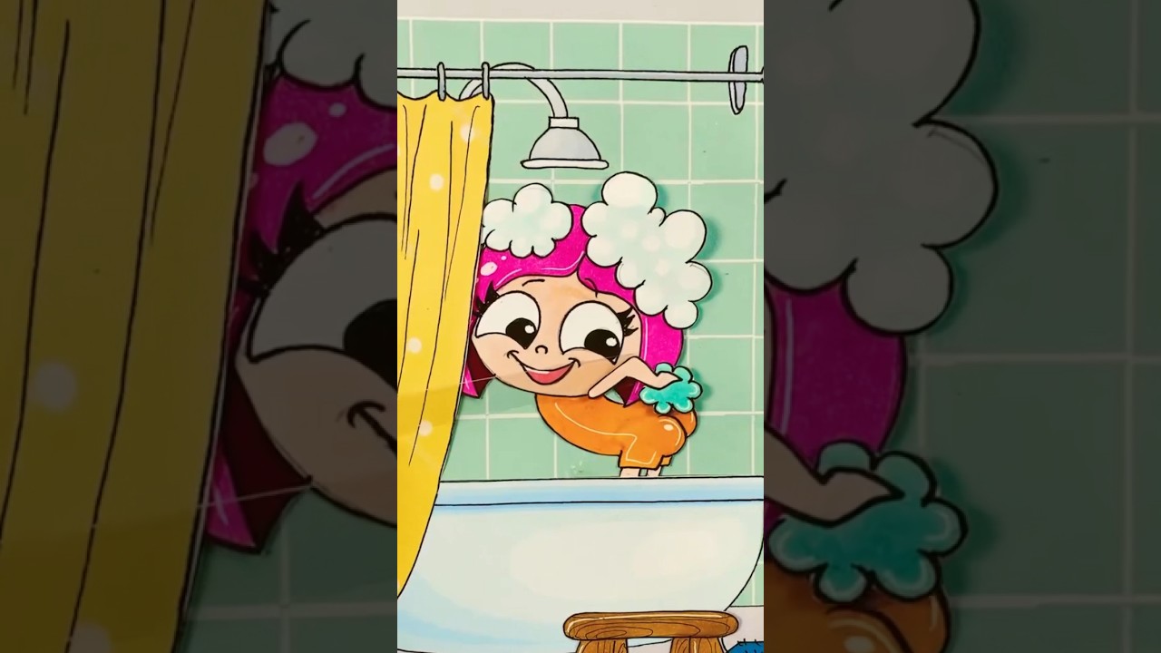 Меня точно накажут! 😱 #анимация #мультик #cartoon #луана #лапки