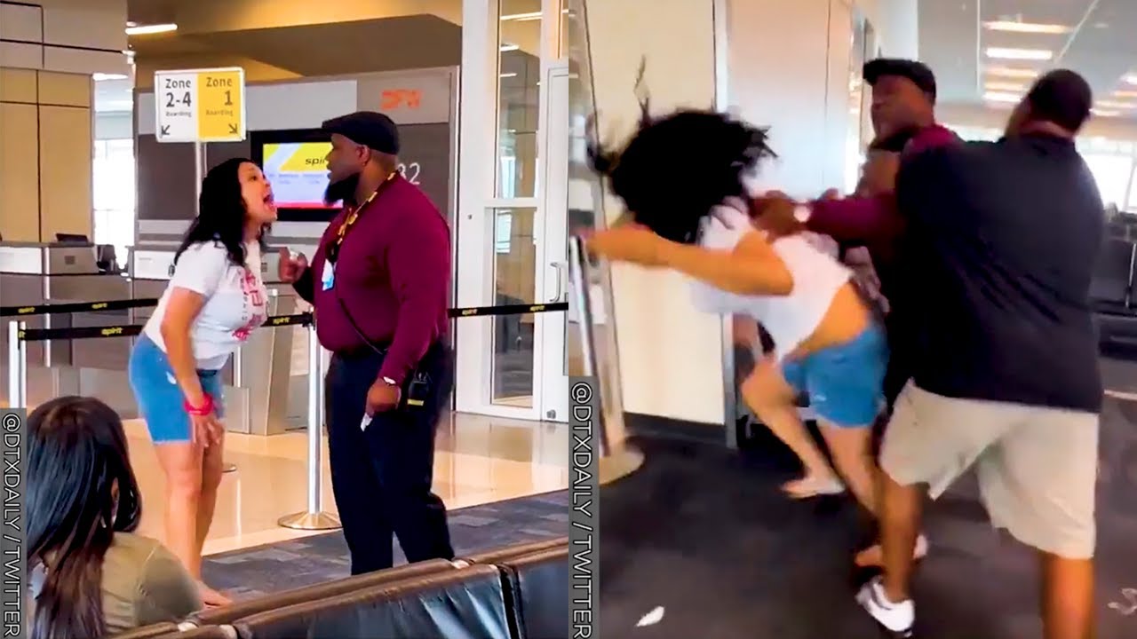 Spirit Airlines Agent Suspended For Viral Customer Tackle [VIDEO]