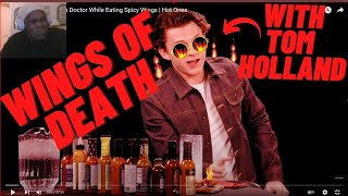 Tom Holland Eating Spicy Wings | Hot Ones reaction