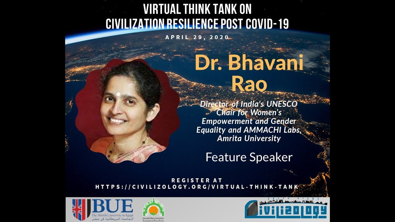 Virtual Think Tank - Dr. Bhavani Rao - YouTube