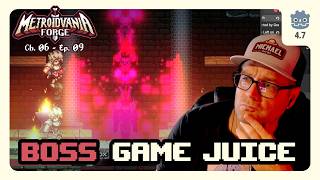 Game Juice & Polish - Build a Boss - Part 03 // Metroidvania Forge Ch 06 Ep 09 // Godot 4 Tutorial