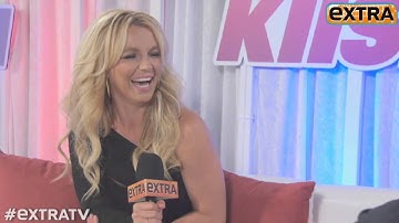 Britney Spears interview for Mario Lopez (Extra TV)