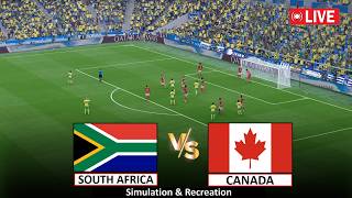 🔴Live : South Africa vs Canada I Video Game Simulation I Full Match Live Stream I 29 June, 2026 screenshot 4