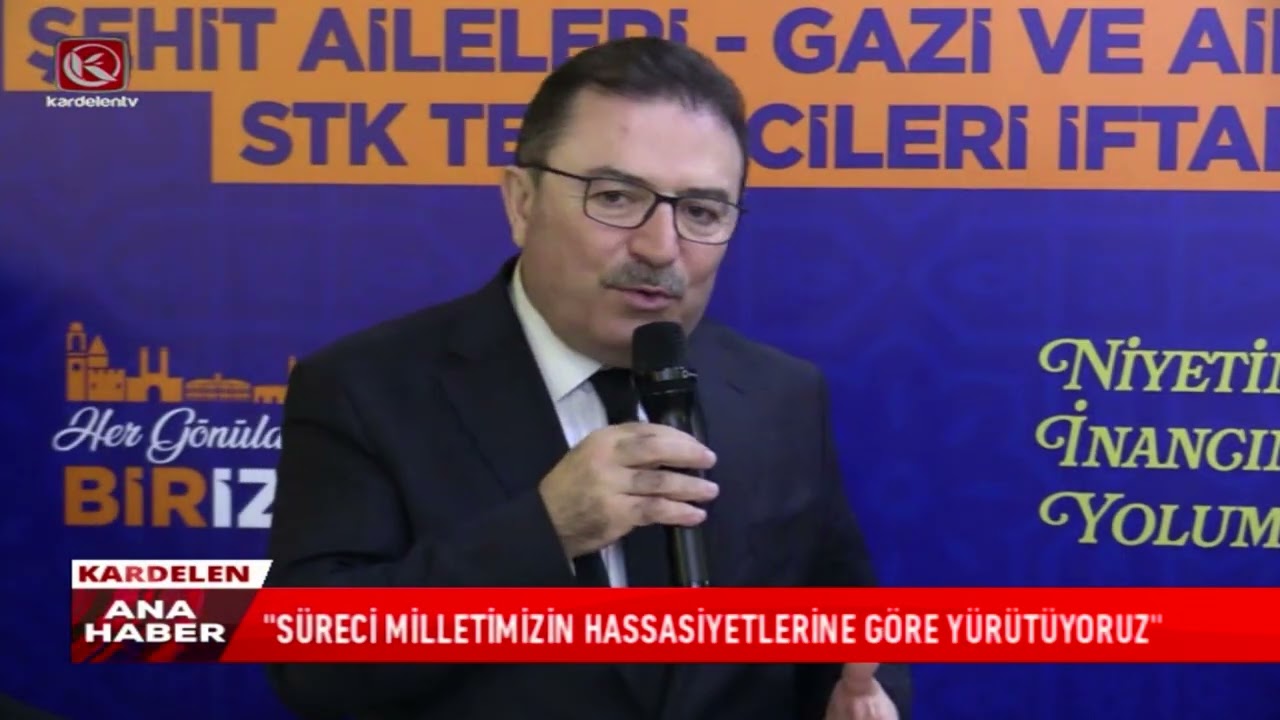 MUSTAFA ELİTAŞ’TAN “TERÖRSÜZ TÜRKİYE” AÇIKLAMASI