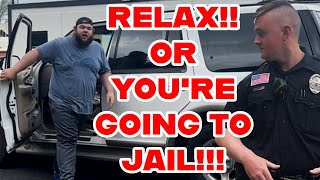 Man Impersonates Police Officer To Threaten Auditor! MUST SEE!!