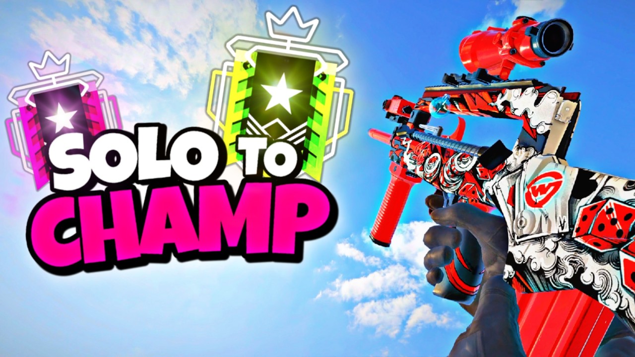 How to SOLO QUEUE to Champion? (2+ KD) | Rainbow Six Siege Console