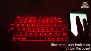 Bluetooth Laser Projection Virtual Keyboard