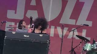 Kandace Springs performs at the Jazz Fest Atlanta 2019