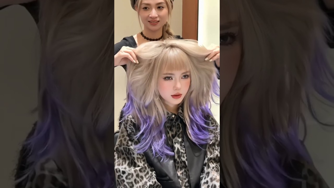 The power of hair-colour 🔥