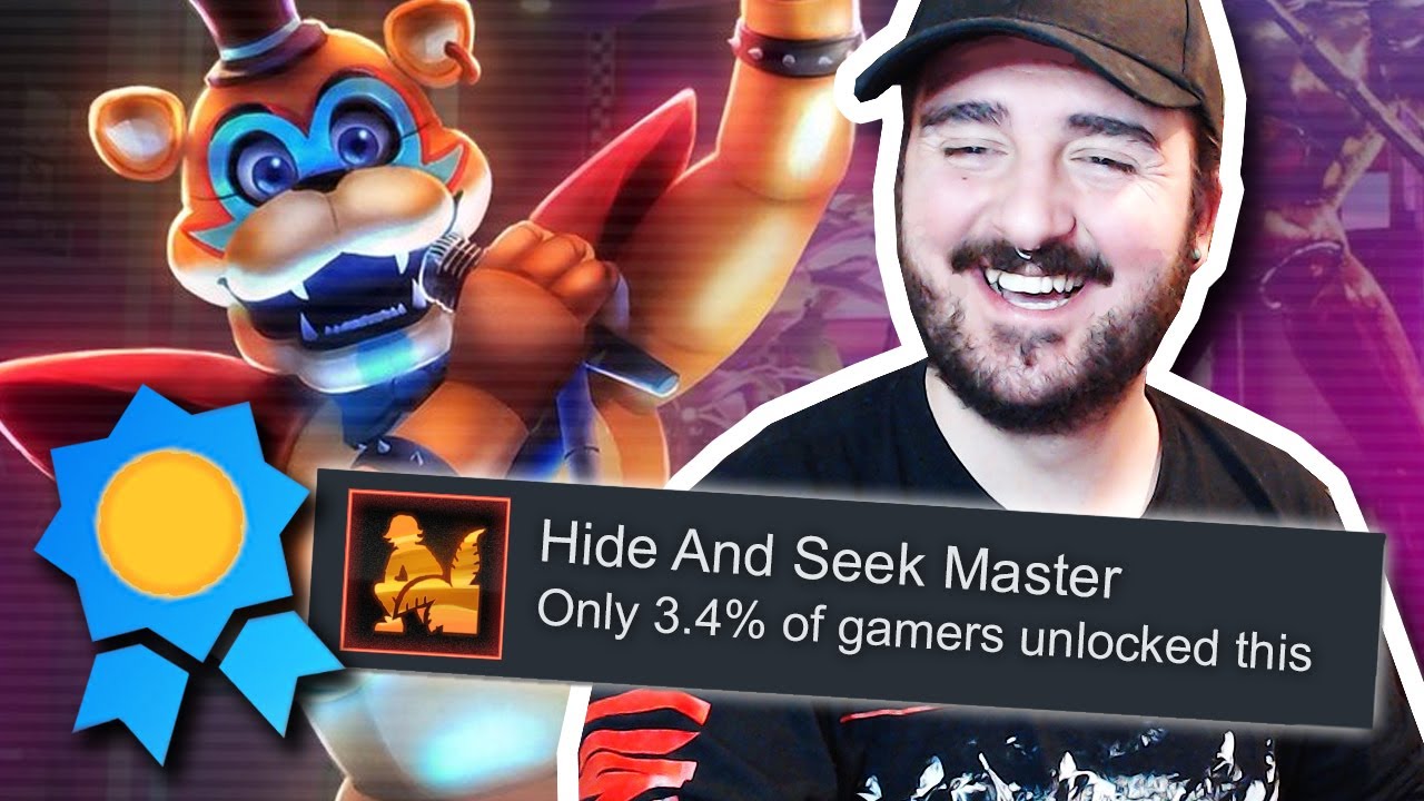 FNAF SECURITY BREACH'S ACHIEVEMENTS made me feel like A SUPERSTAR! The Achievement Grind