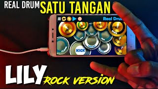 Real Drum Satu Tangan | Alan Walker - Lily (Rock Version)