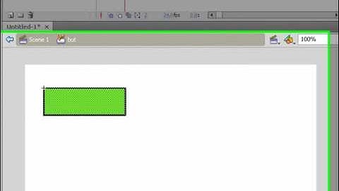 Flash CS4 Tutorial Course - Button Symbols Lesson 16