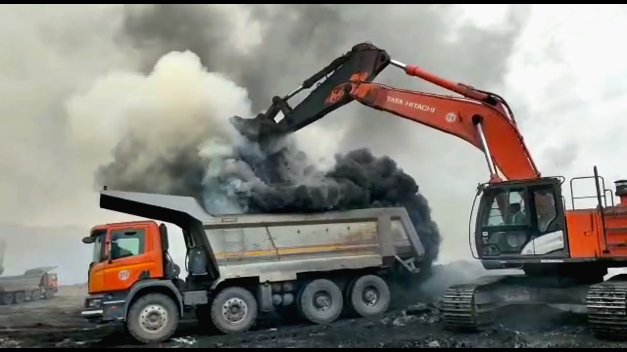 Biggest coal extraction in odisha...
