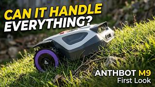 ANTHBOT M9 First Look: The Best Robot Mower Yet?