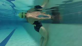 9 back glide w kick