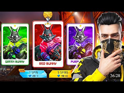 ALL BUNNY Bundles in 1 VIDEO For FF 