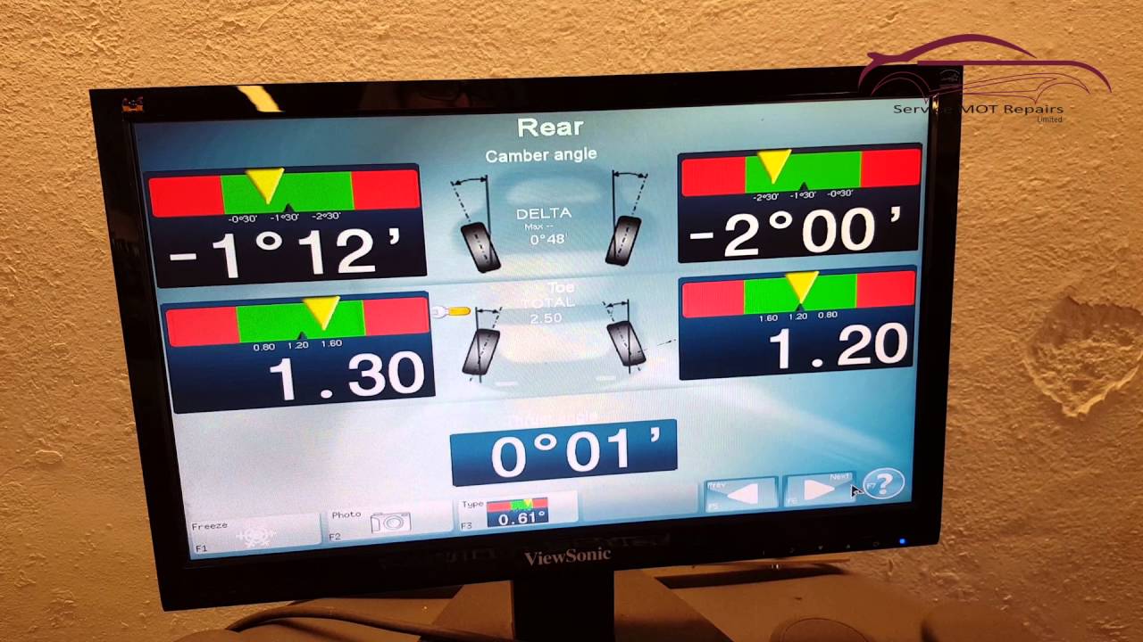 Wheel Alignment by Northampton Garage, Service MOT Repairs Ltd YouTube