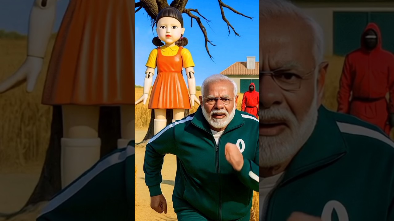 Narendra Modi's Shocking Move In Squid Game 😧🤘