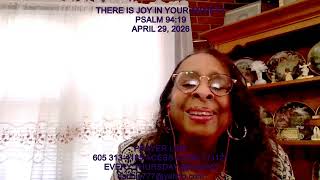 THERE IS JOY IN YOUR ANXIETY PSALM 94:19