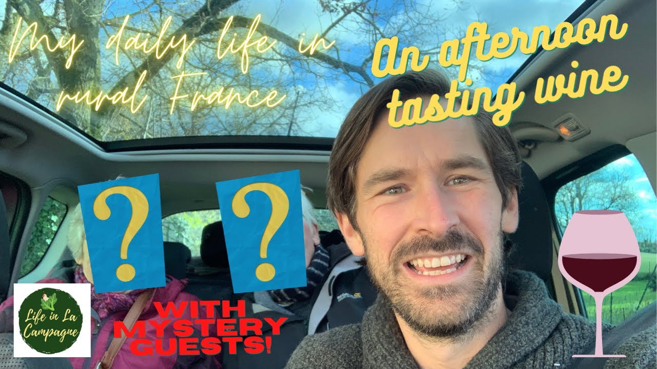 An afternoon of wine tasting || My daily life in the French countryside