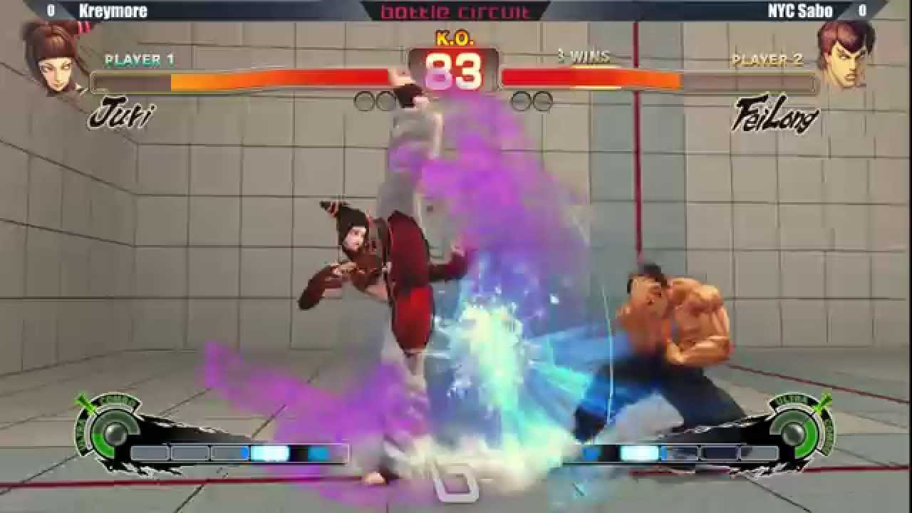 Next Level Battle Circuit 130 - USF4 - Kreymore (Juri) vs PAG Sabo (Fei Long)