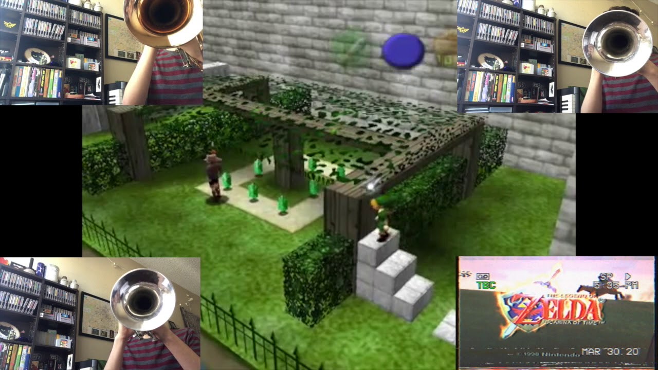 Hyrule Castle Courtyard (Cover) The Legend of Zelda Ocarina of Time