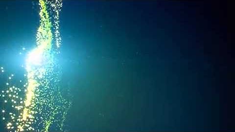 Water Reflection Particles Motion Background