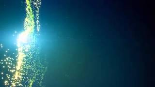 Water Reflection Particles Motion Background