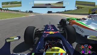 rFactor2 : F1 2010 RedBull Racing . Mark Webber . Nurburgring
